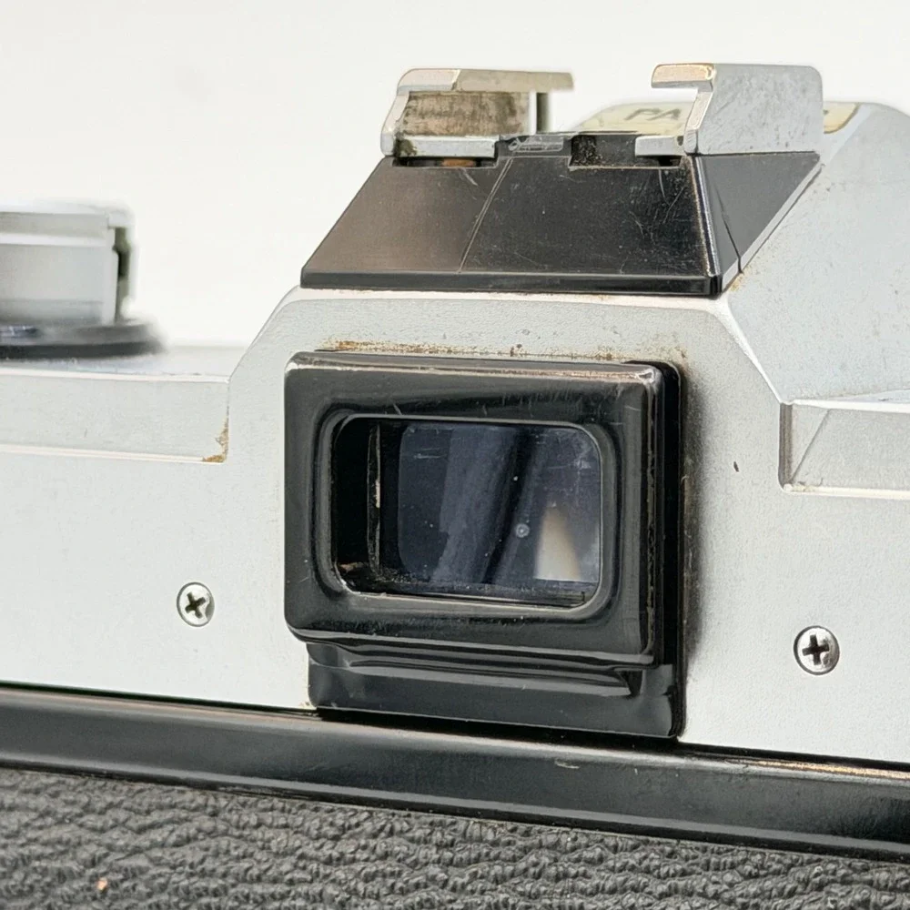 Canon TX 35mm SLR Film Camera Body Silver Black Vintage Manual Focus FD Mount